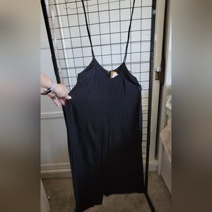 LUCCA Black Spaghetti Strap JUMPSUIT SIZE SMALL
